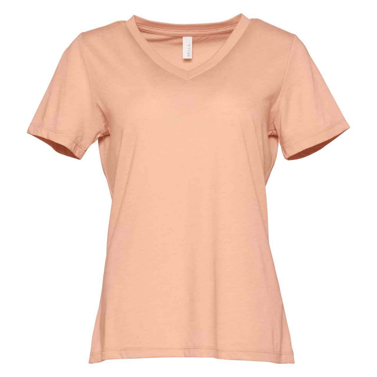 6 Pack: BELLA+CANVAS® Women's Relaxed V-Neck Heather T-Shirt